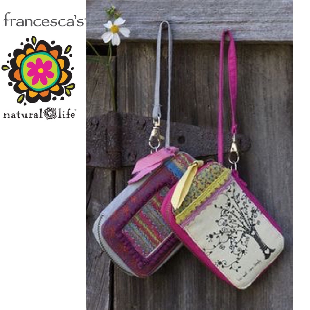 Natural Life Everyday Wristlet: Tree Live Well